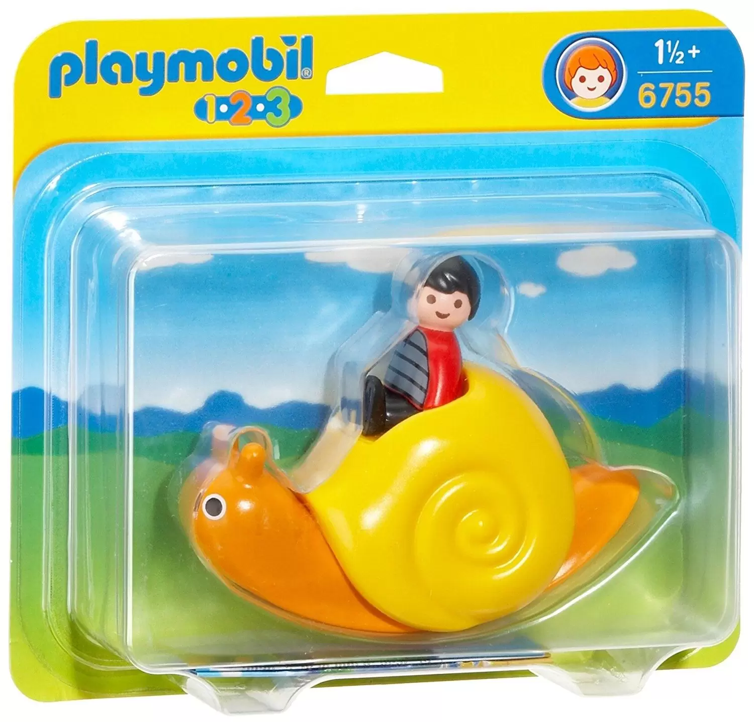 Playmobil 1.2.3 - Escargot à bascule 1.2.3