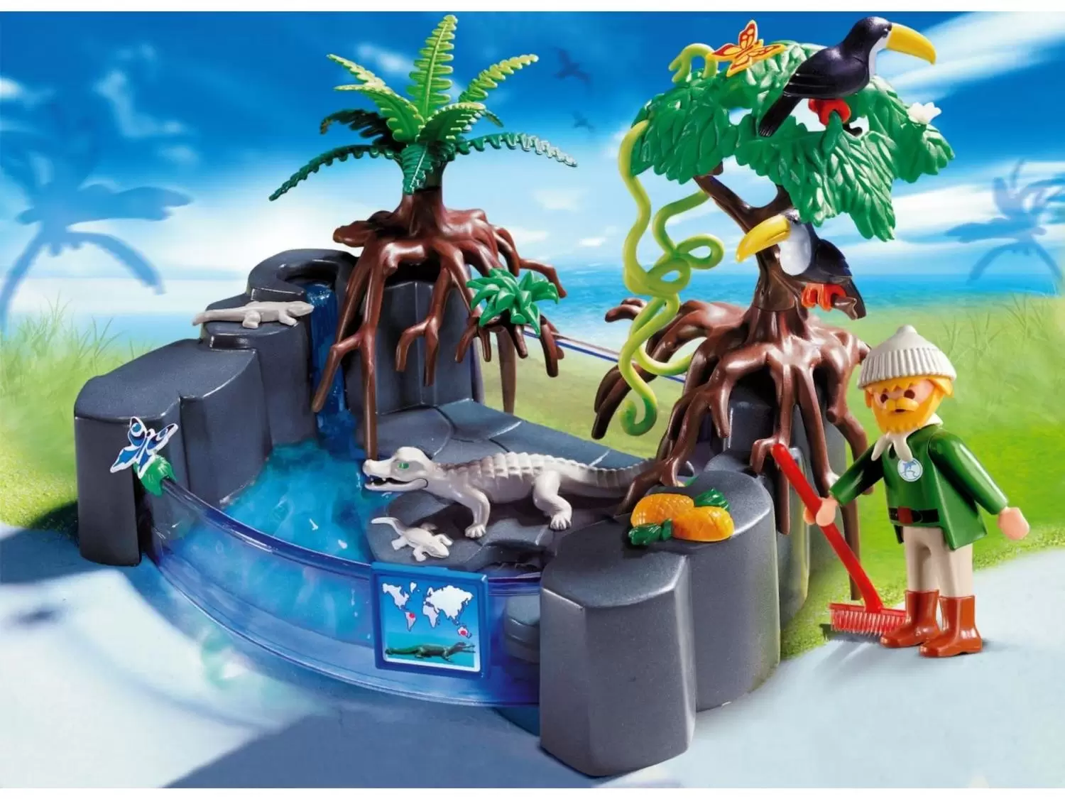 Boutique de l'Aquarium - Playmobil Parc Animalier 9061