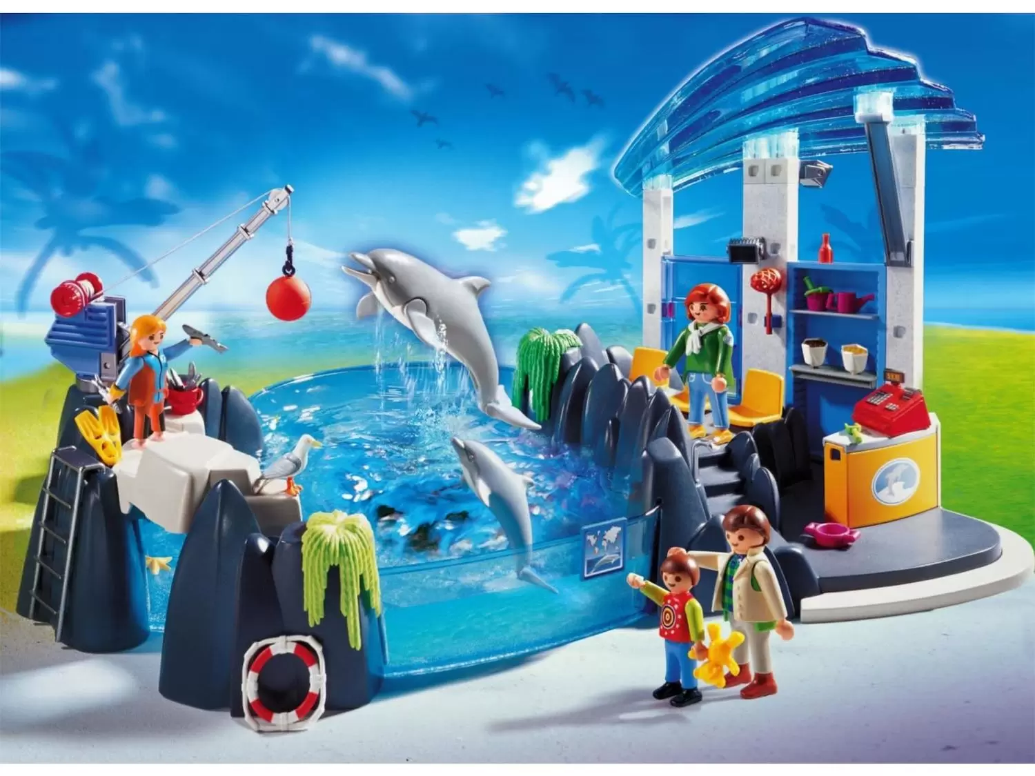 Playmobil Animal Parc - Dolphin Basin