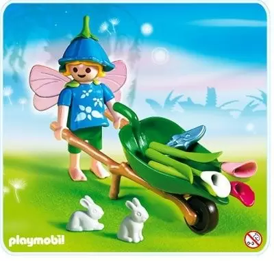Playmobil Fairies - Flower Wheelbarrow