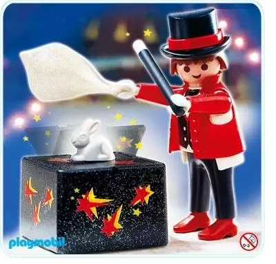 Playmobil Special - Magicien avec boîte et lapin