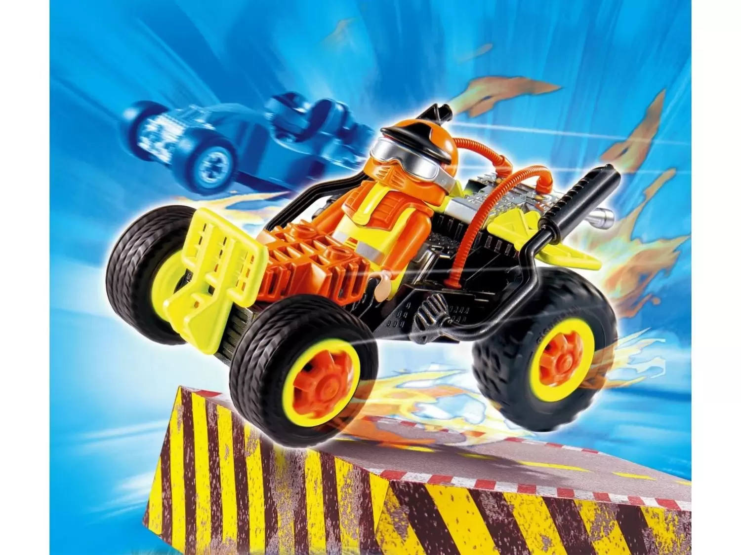 Playmobil Motor Sports - Orange Racer