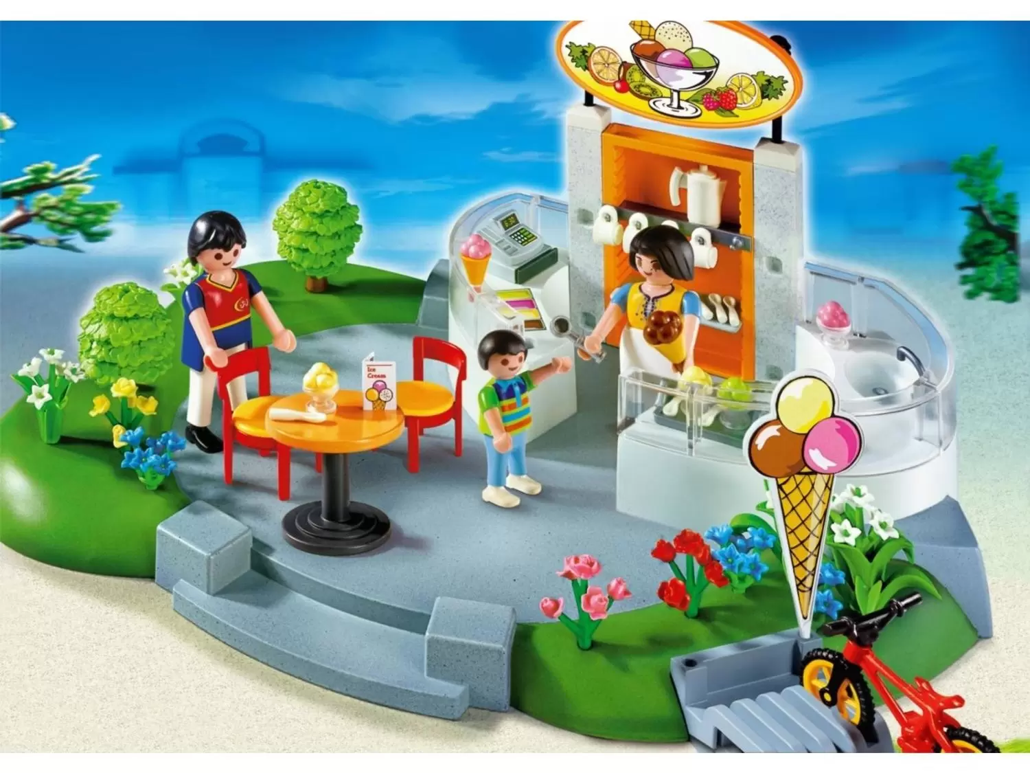 Playmobil dans la ville - Superset Marchand de glaces