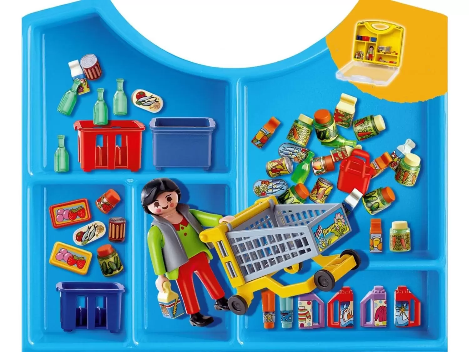 Playmobil dans la ville - Valisette cliente et accessoires
