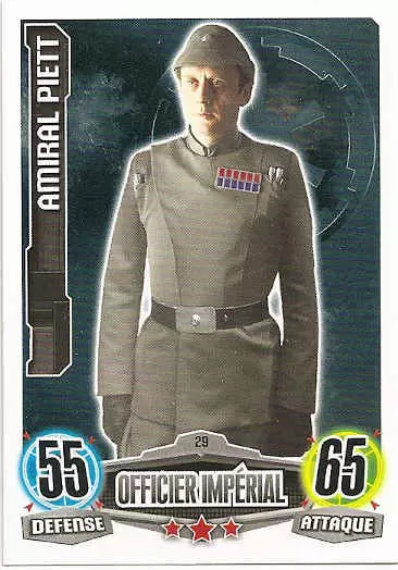 Force Attax Star Wars Saga - Amiral Piett