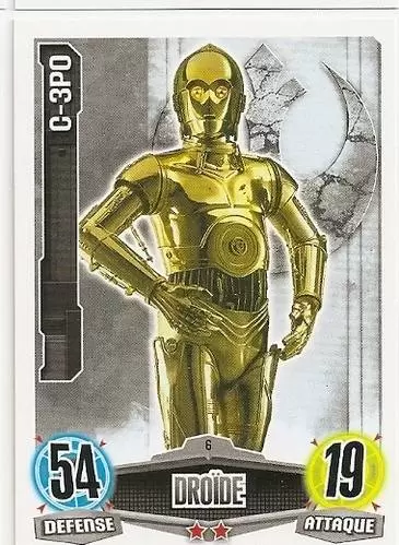 Force Attax Star Wars Saga - C-3PO