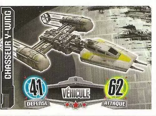 Force Attax Star Wars Saga - Chasseur Y-Wing