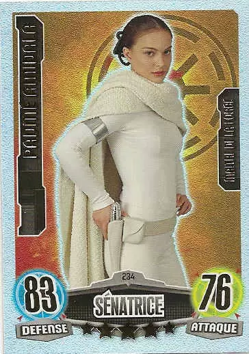 Force Attax Star Wars Saga - Maître de la Force : Padmé Amidala