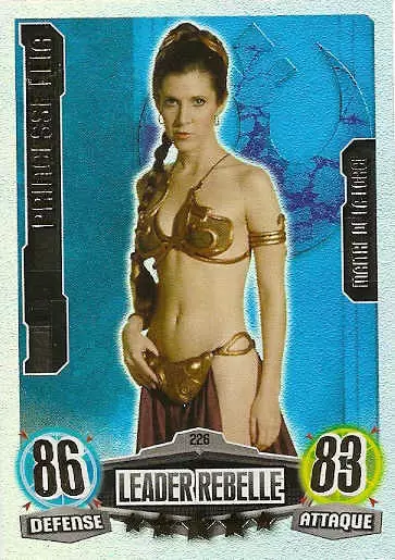 Force Attax Star Wars Saga - Maître de la Force : Princesse Leia
