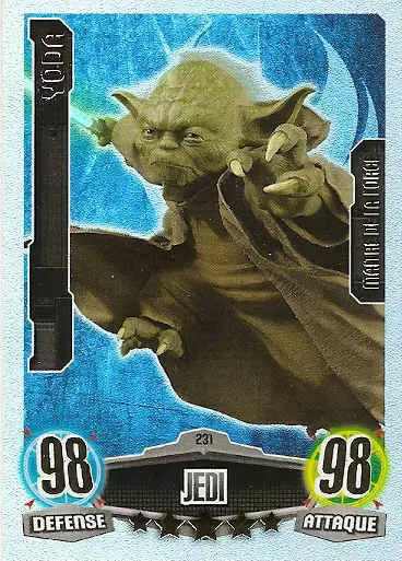 Force Attax Star Wars Saga - Maître de la Force : Yoda