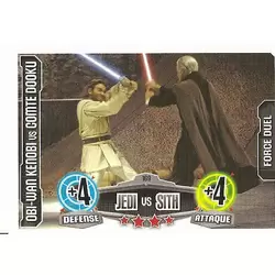 Obi-Wan vs Comte Dooku