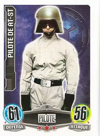 Force Attax Star Wars Saga - Pilote de AT-ST