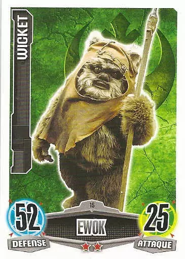 Force Attax Star Wars Saga - Wicket