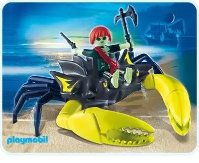 Playmobil Pirates - Pirate fantôme et crabe géant