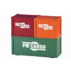 3 Containers