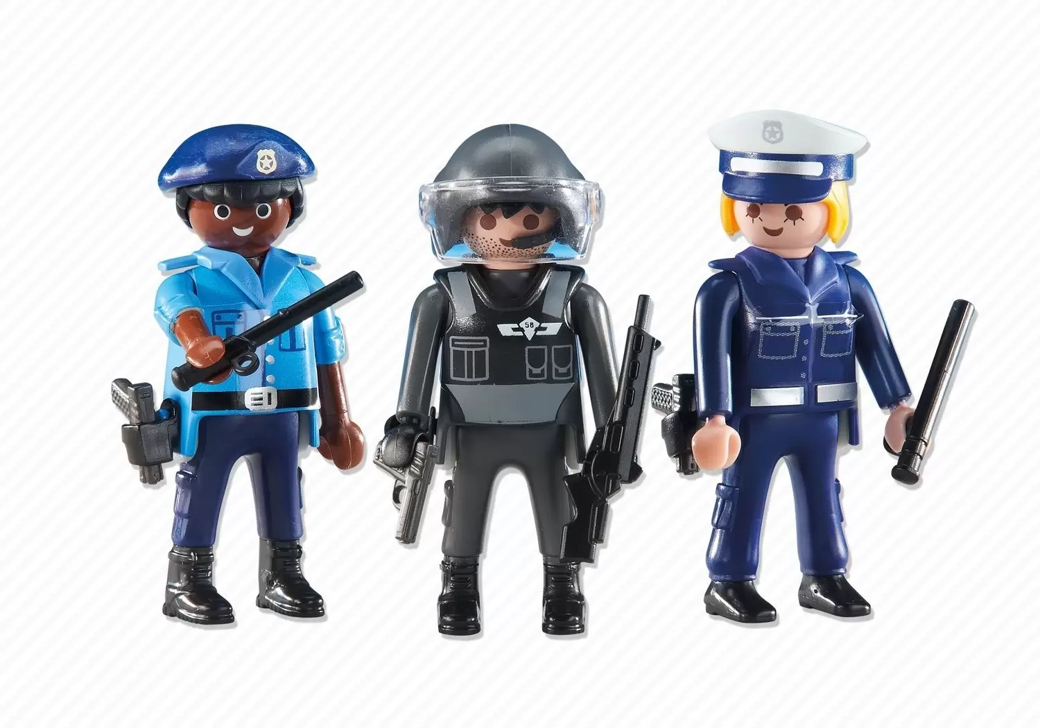 Playmobil Policier - 3 policiers