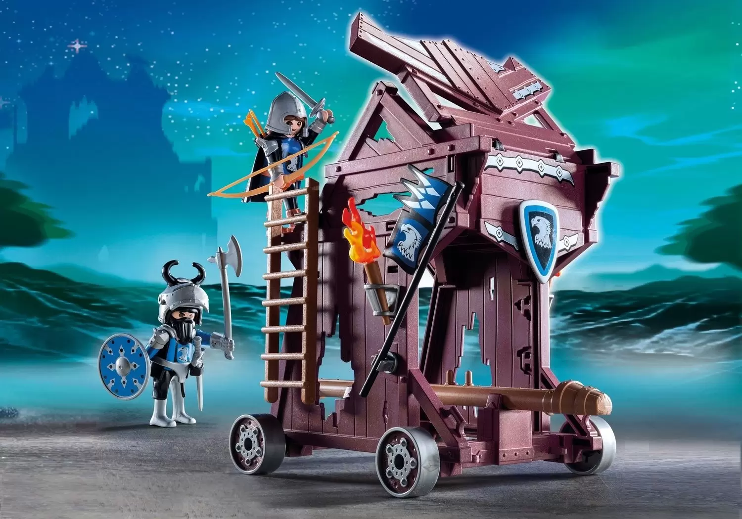 Playmobil Middle-Ages - Eagel Knights Siege tower