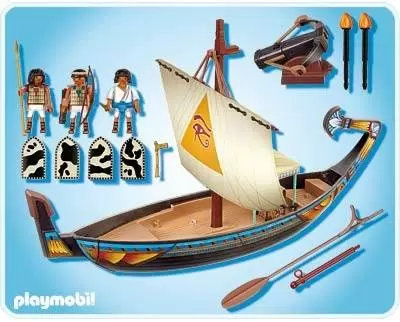 Playmobil Histoire - Barque égyptienne