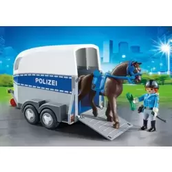 Van et Police montée (Polizei)