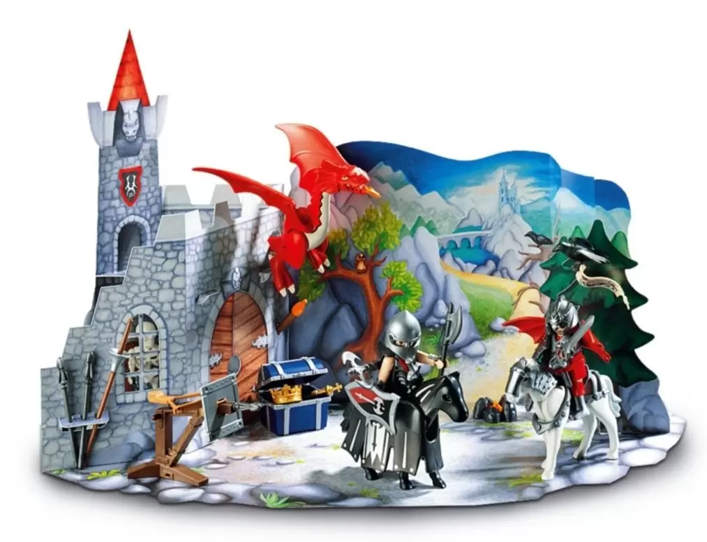 Playmobil advent calendars - Advent Calendar : Dragon\'s Land