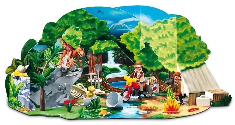 Playmobil advent calendars - Advent Calendar Dinosaur Expedition