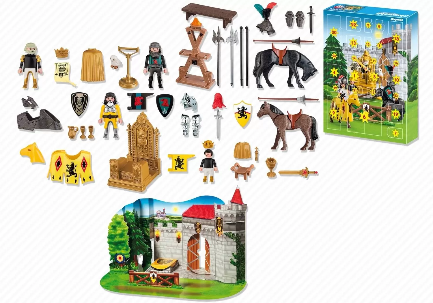 Playmobil advent calendars - Advent Calendar : Emperor\'s Knights Tournament