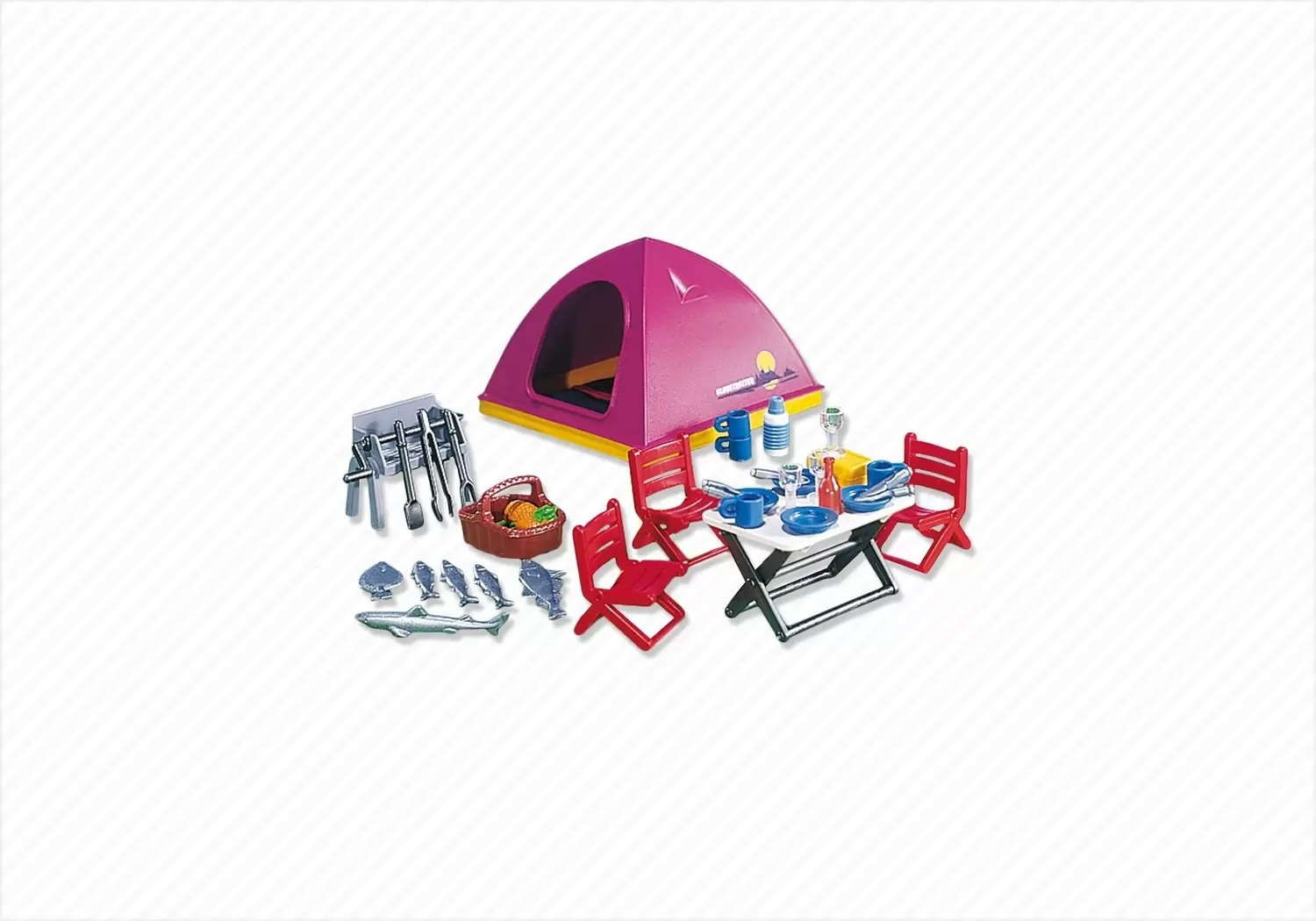 Playmobil on Hollidays - Tent and Camping Equipment
