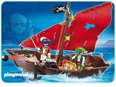 Pirate Playmobil - Pirate dinghy