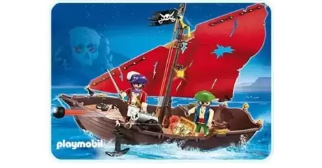 Bateau Corsaire Rouge - Playmobil Pirates 7518