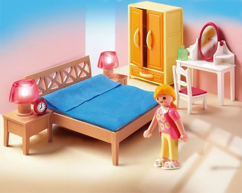 Parents Bedroom - Playmobil Houses and Furniture 5331