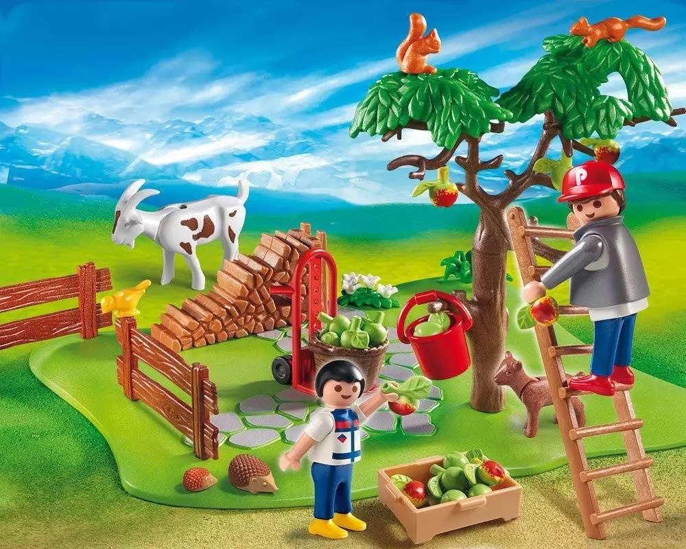 Playmobil Farmers - Apple Harvest Compact Set