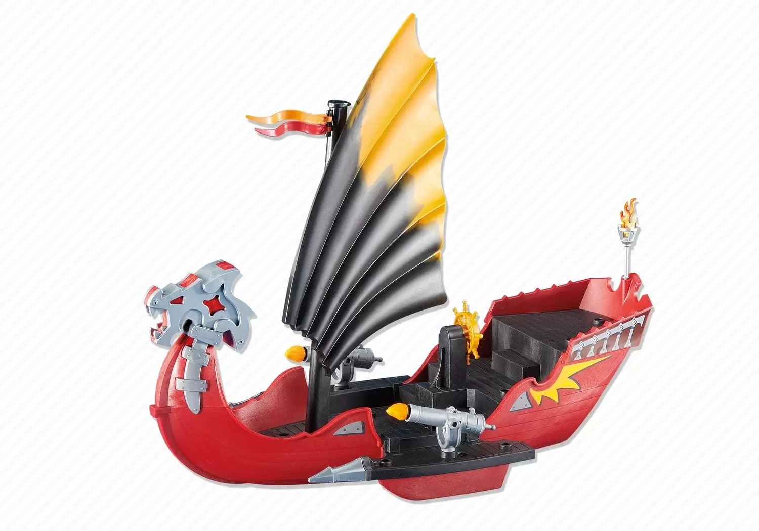 Playmobil Chevaliers - Galère Dragon