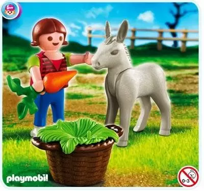 Playmobil Special - Enfant et ânon