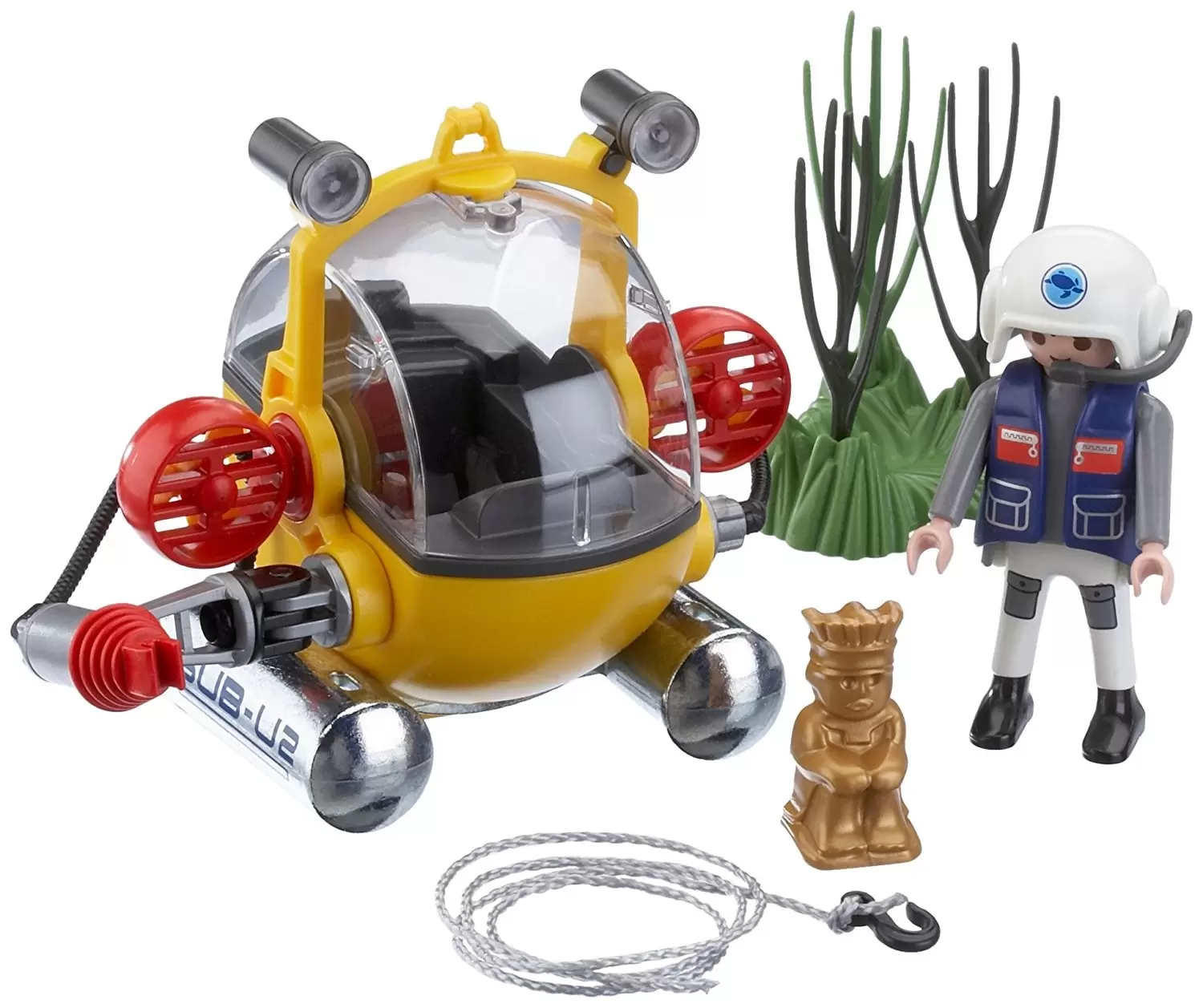 Playmobil Monde sous-marin - Explorateur avec cloche de plongée