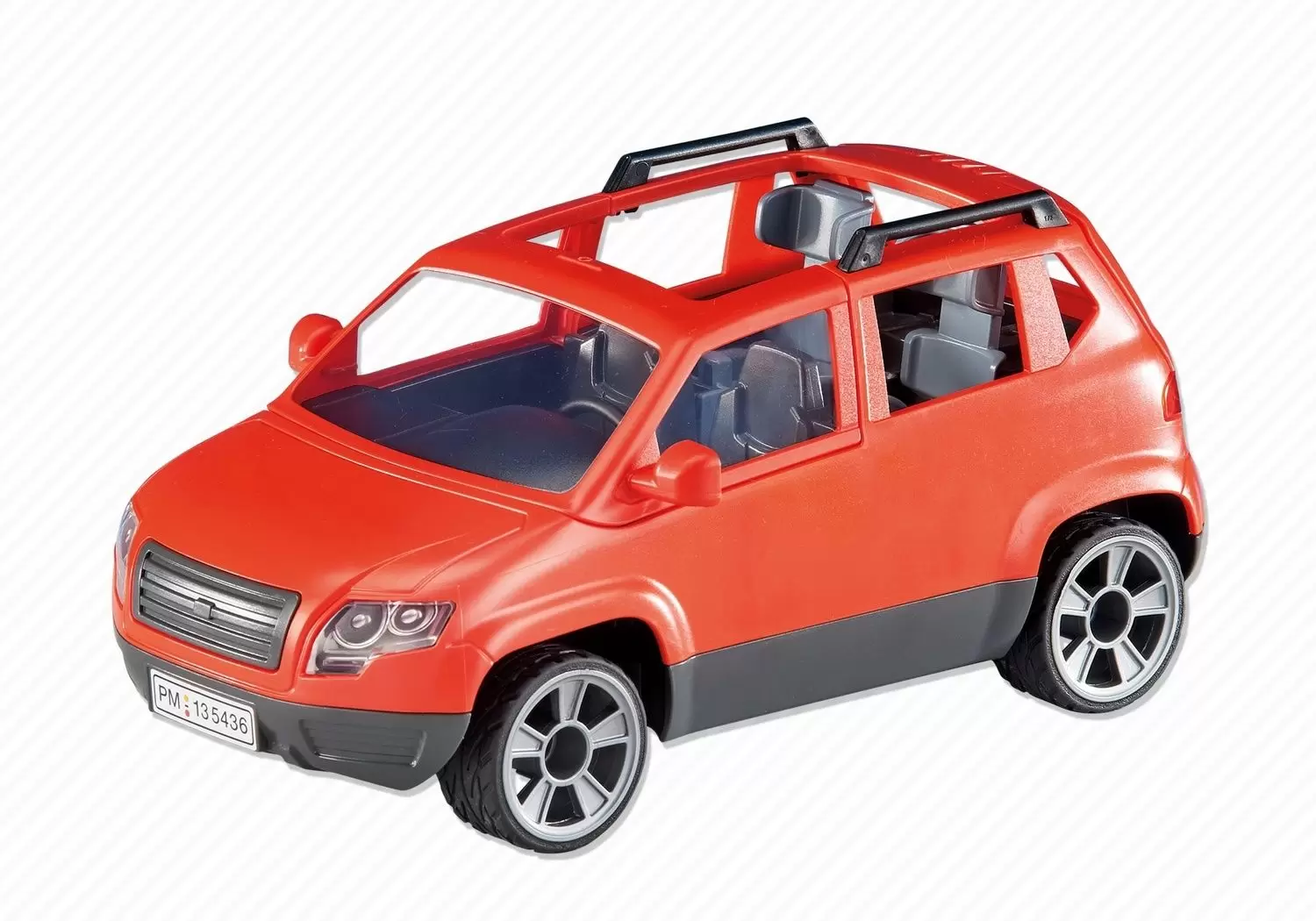 Playmobil on Hollidays - Red family car