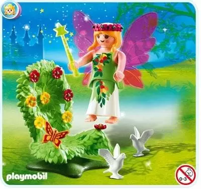Playmobil Fées - Fée avec trône fleuri