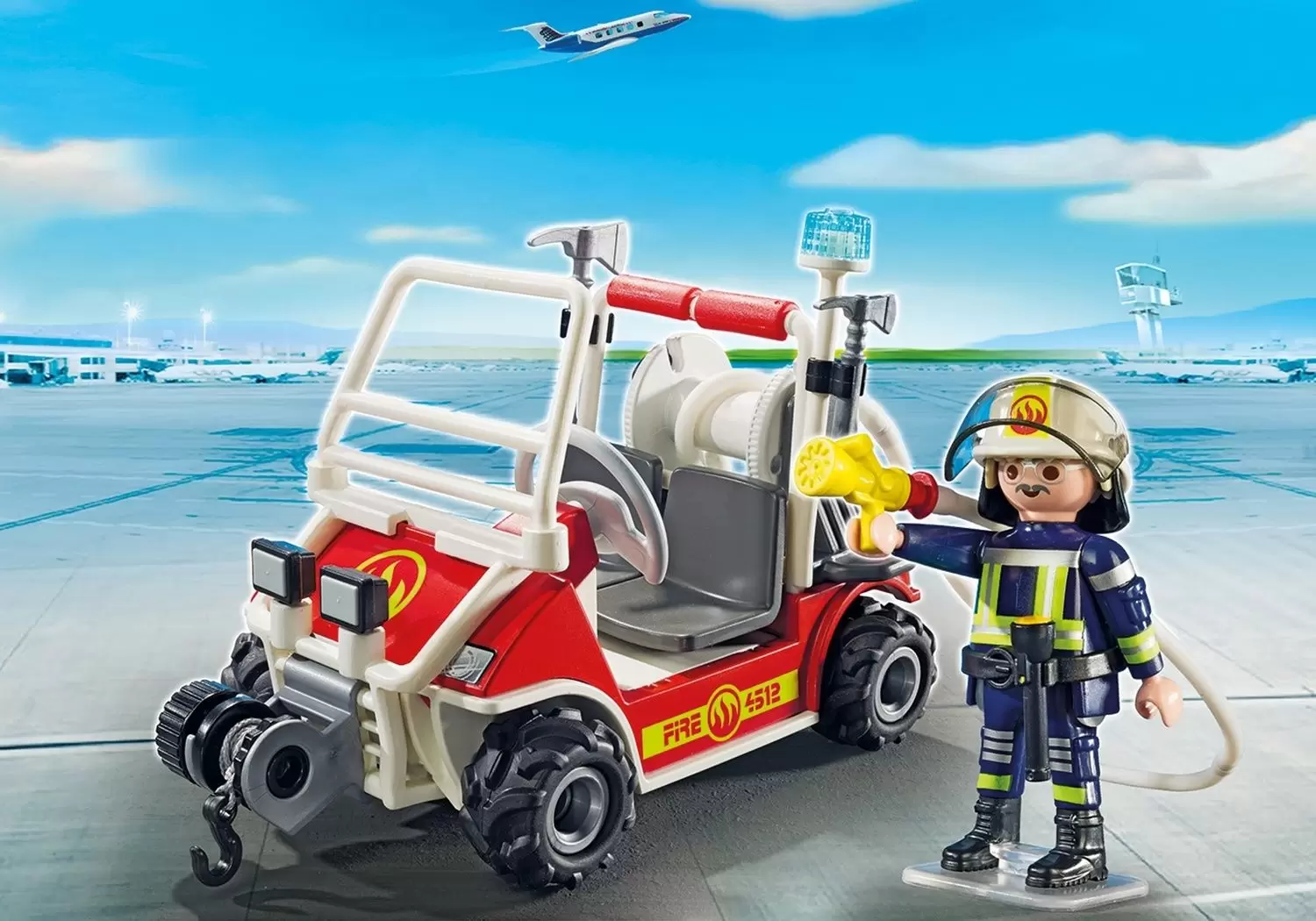 Playmobil Pompier - Unité mobile de Pompiers
