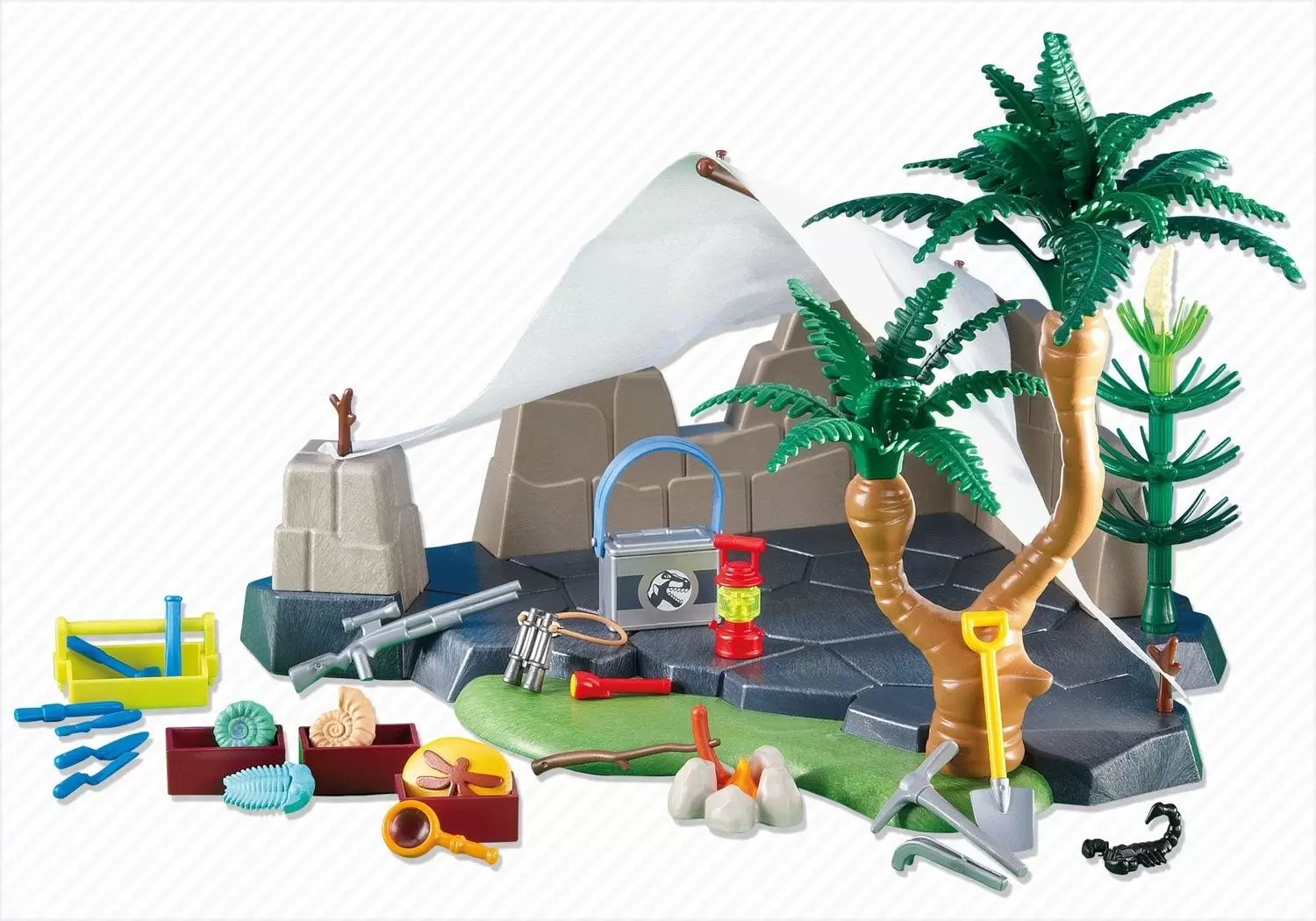 Playmobil Aventuriers - Campement des aventuriers