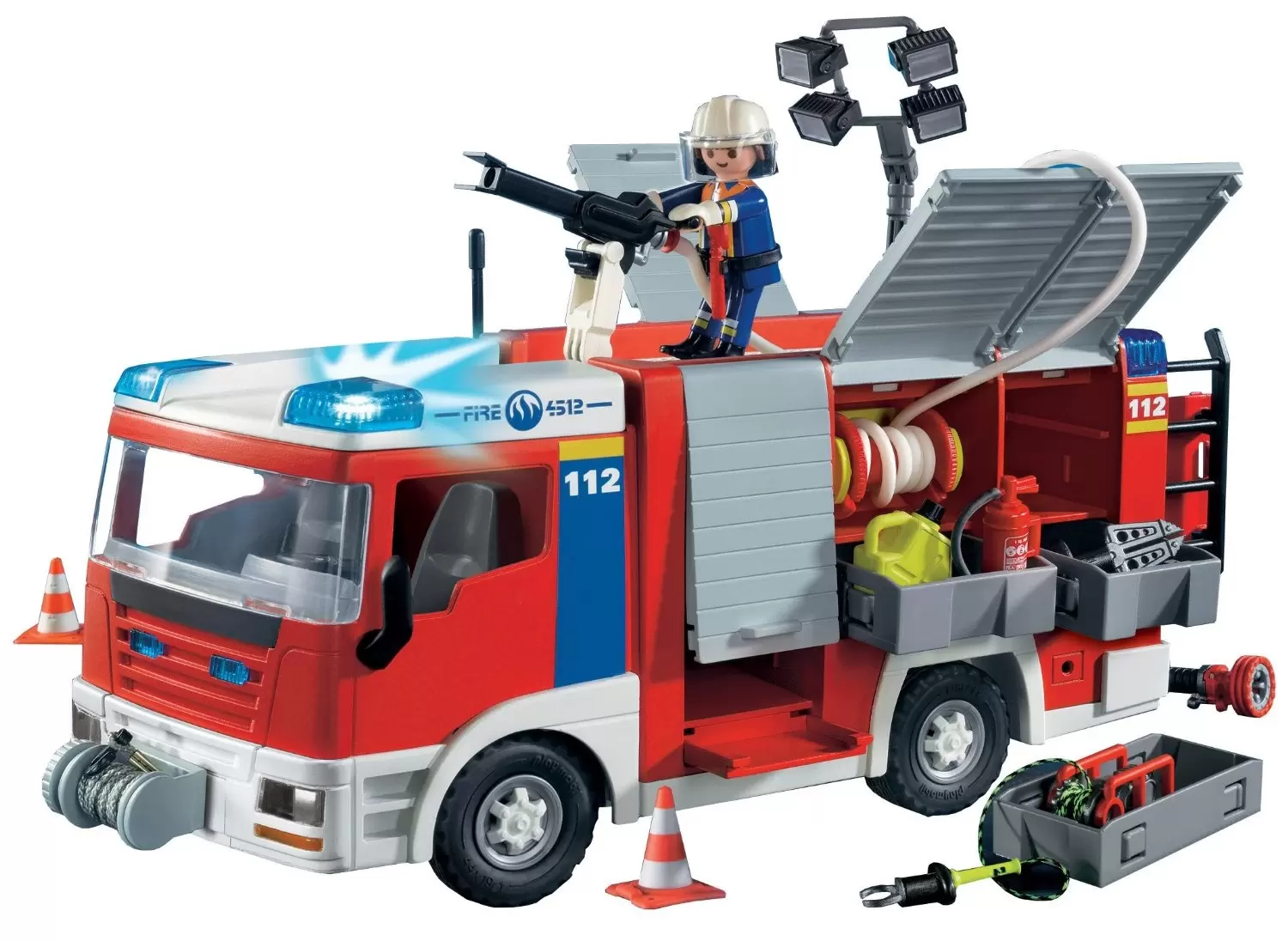 Valisette pompier / accessoires - 4180-A