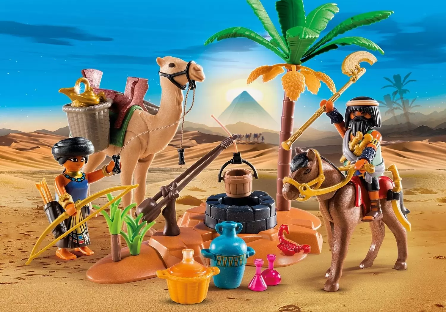 Playmobil Histoire - Combattants et chameaux