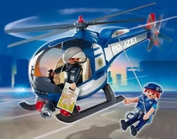 Police Playmobil - Police Copter