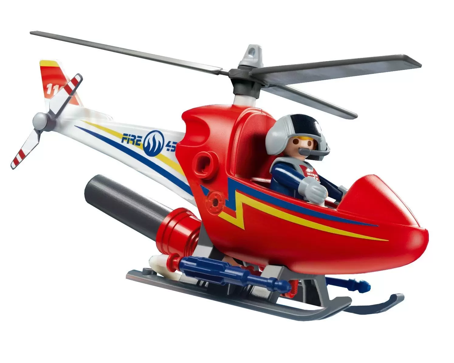 Playmobil Pompier - Hélicoptère de pompier