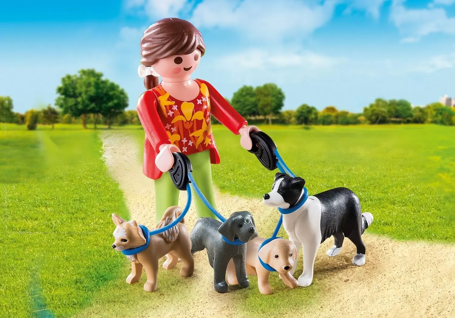 Playmobil SpecialPlus - Lady with dogs
