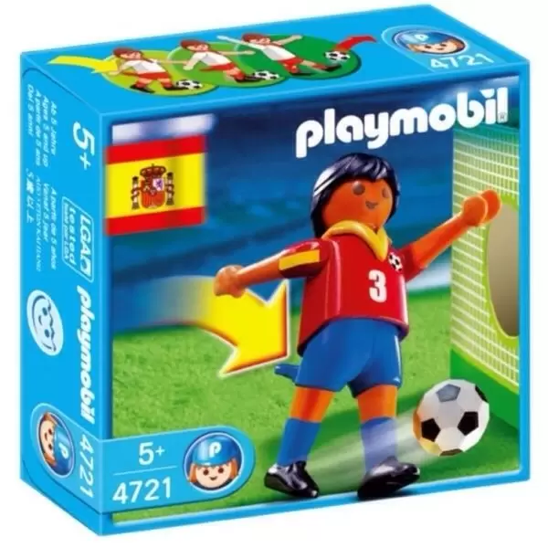 Playmobil Football - Joueur espagnol