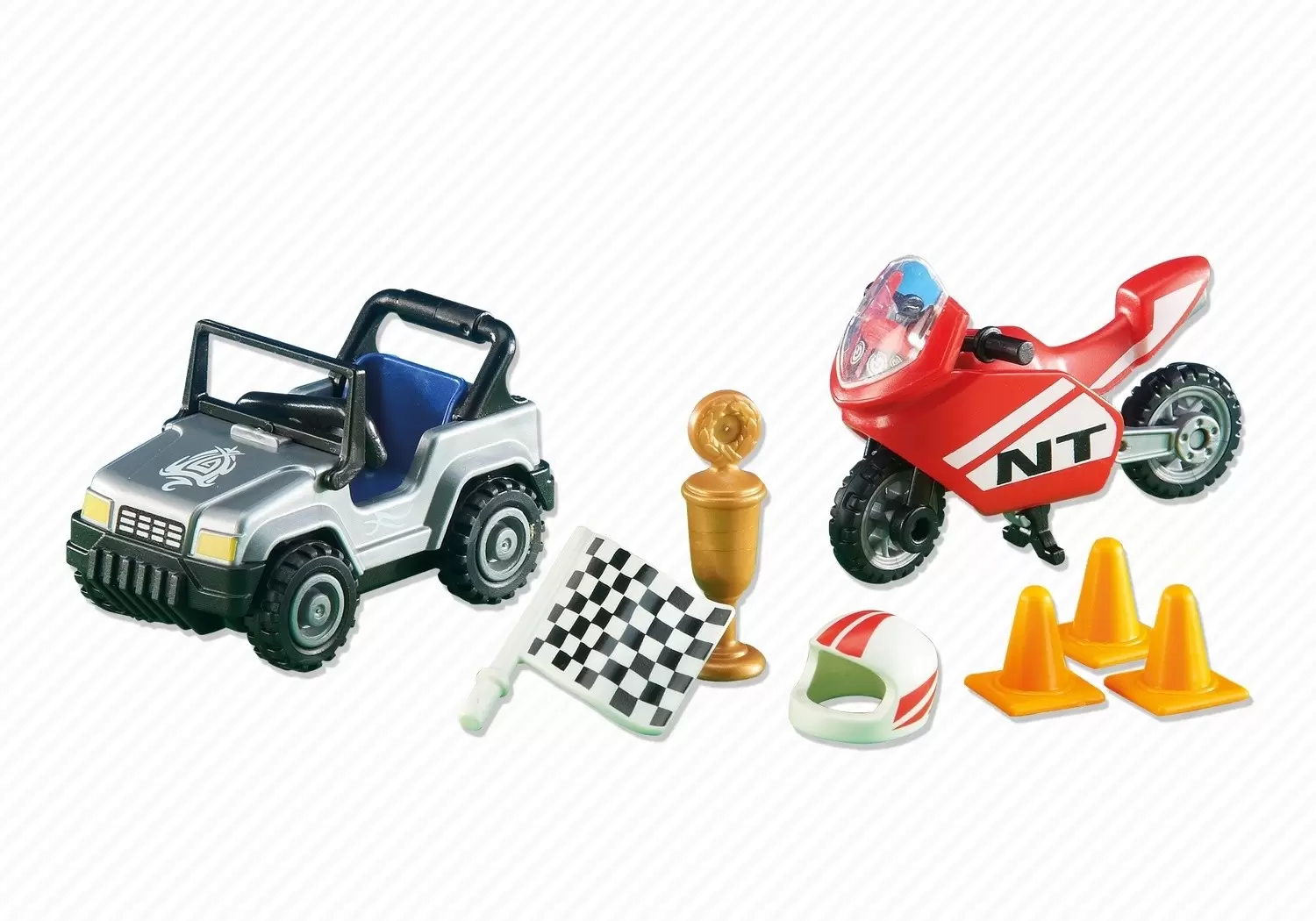 Playmobil Sports Mécaniques - Véhicules de course pour enfants