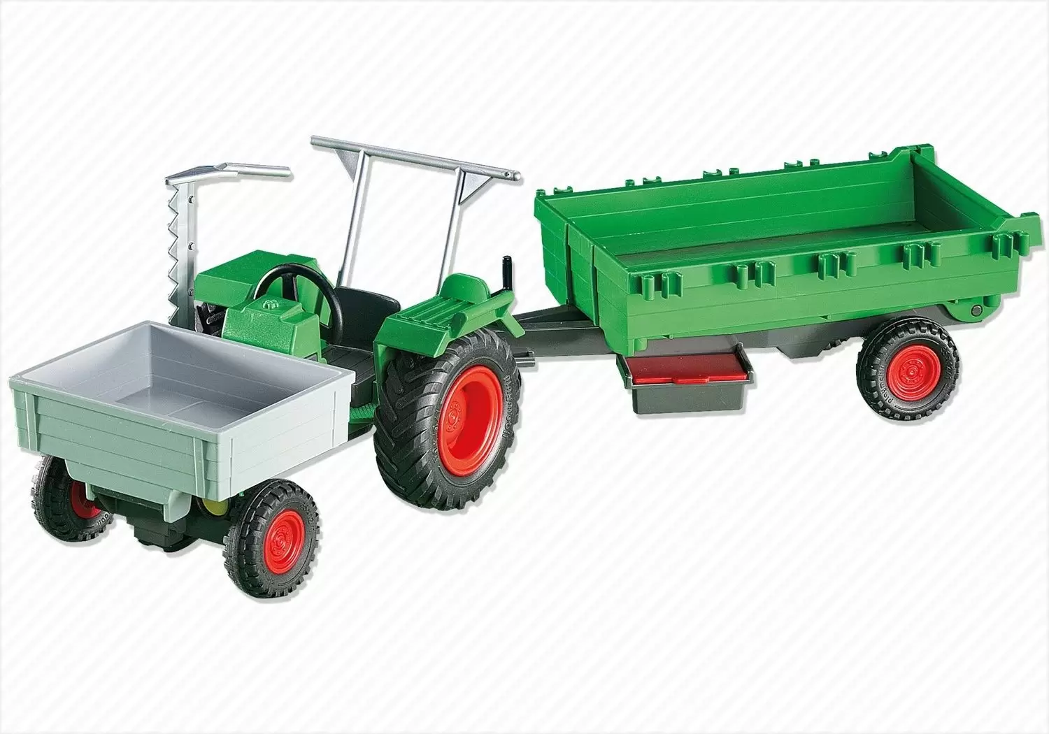 Playmobil Fermiers - Tracteur et remorque