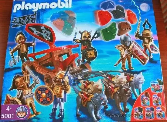 Playmobil Middle-Ages - Wolf Clan Knights Combination Set