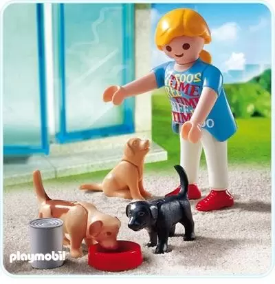 Playmobil Special - Woman with Puppies