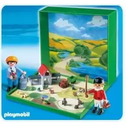 Micro Playmobil Arche de Noé - Playmobil Aventuriers 4332