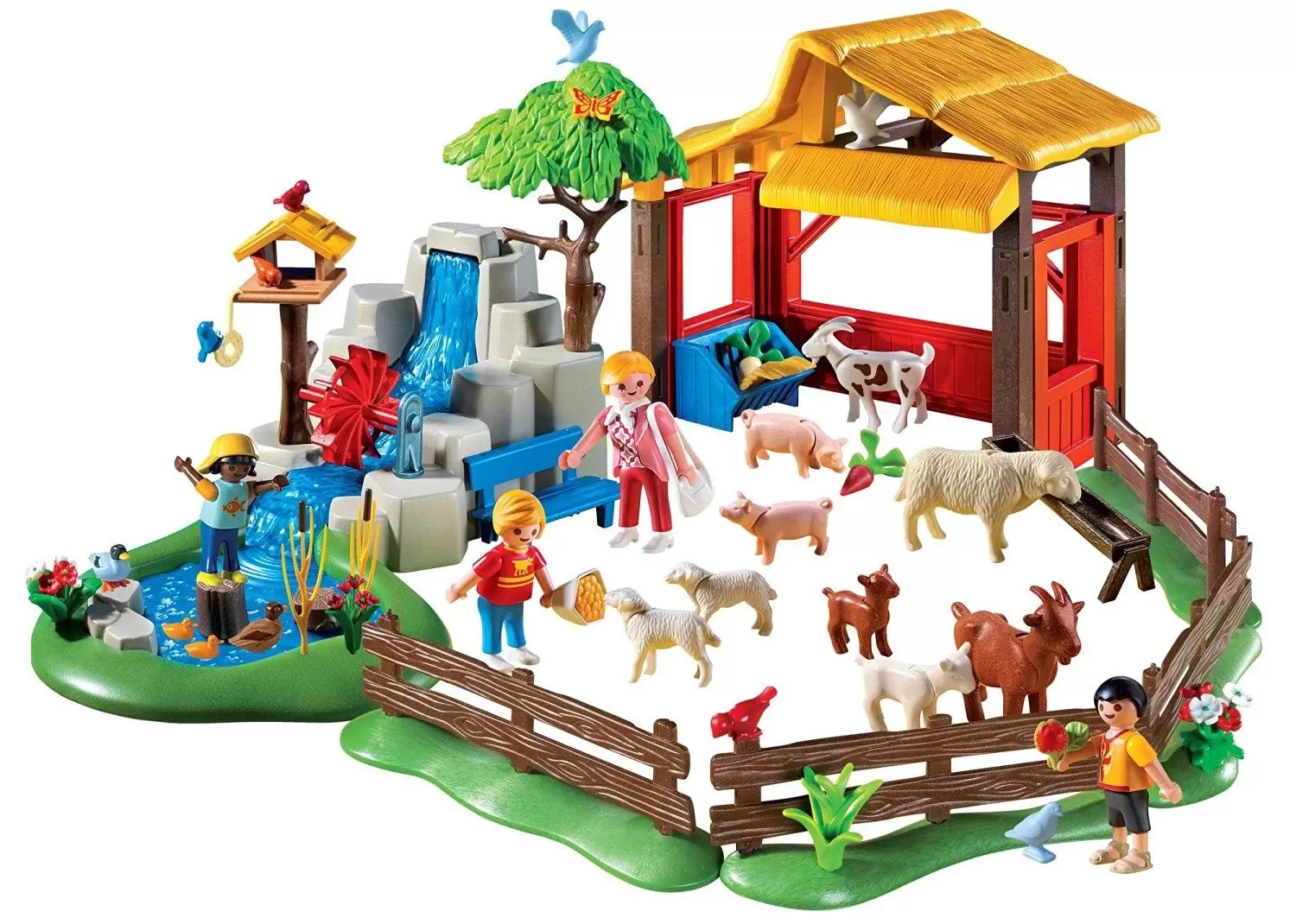 Playmobil Parc Animalier - Parc animalier avec famille